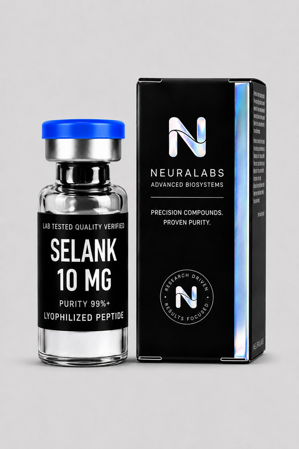 Selank 10mg - Cognitive Function, Focus & Clarity